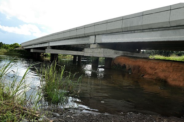Bridge Across Ethiope River at Eku 